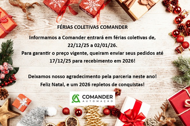 ferias coletivas comander automacao